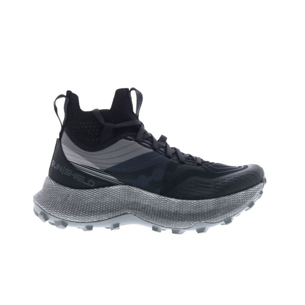 Saucony Womens Endorphin Trail Mid Runshield Black Shoes (NWT)